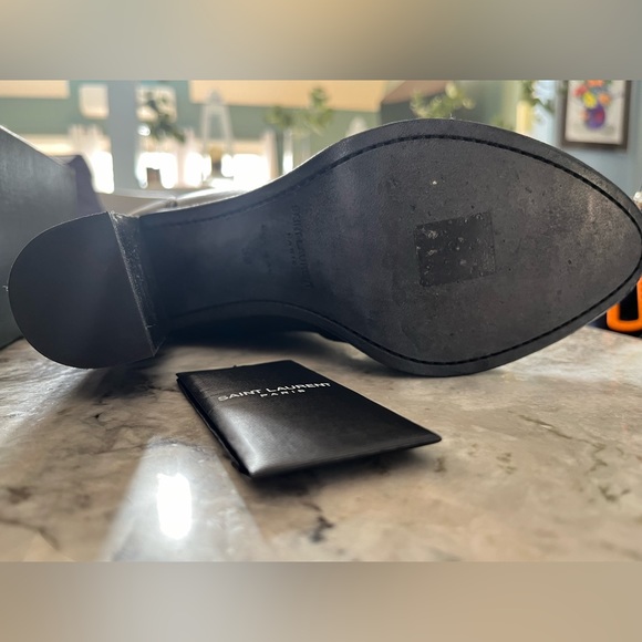 NWT & Box Authentic - Yves Saint Laurent Kate 90 Bootie Black Size 39 - Picture 7 of 15